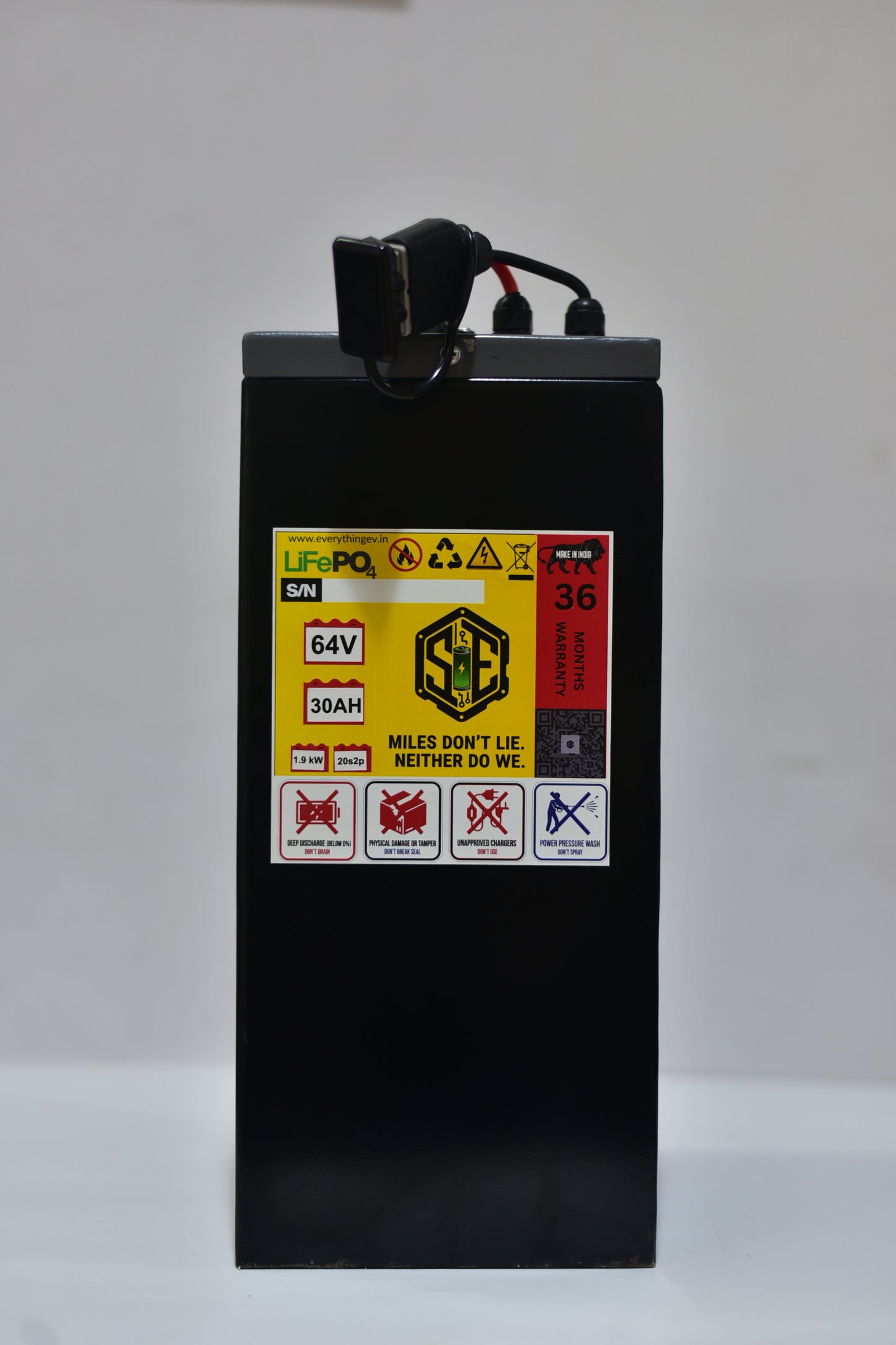 Battery pack 64v30ah