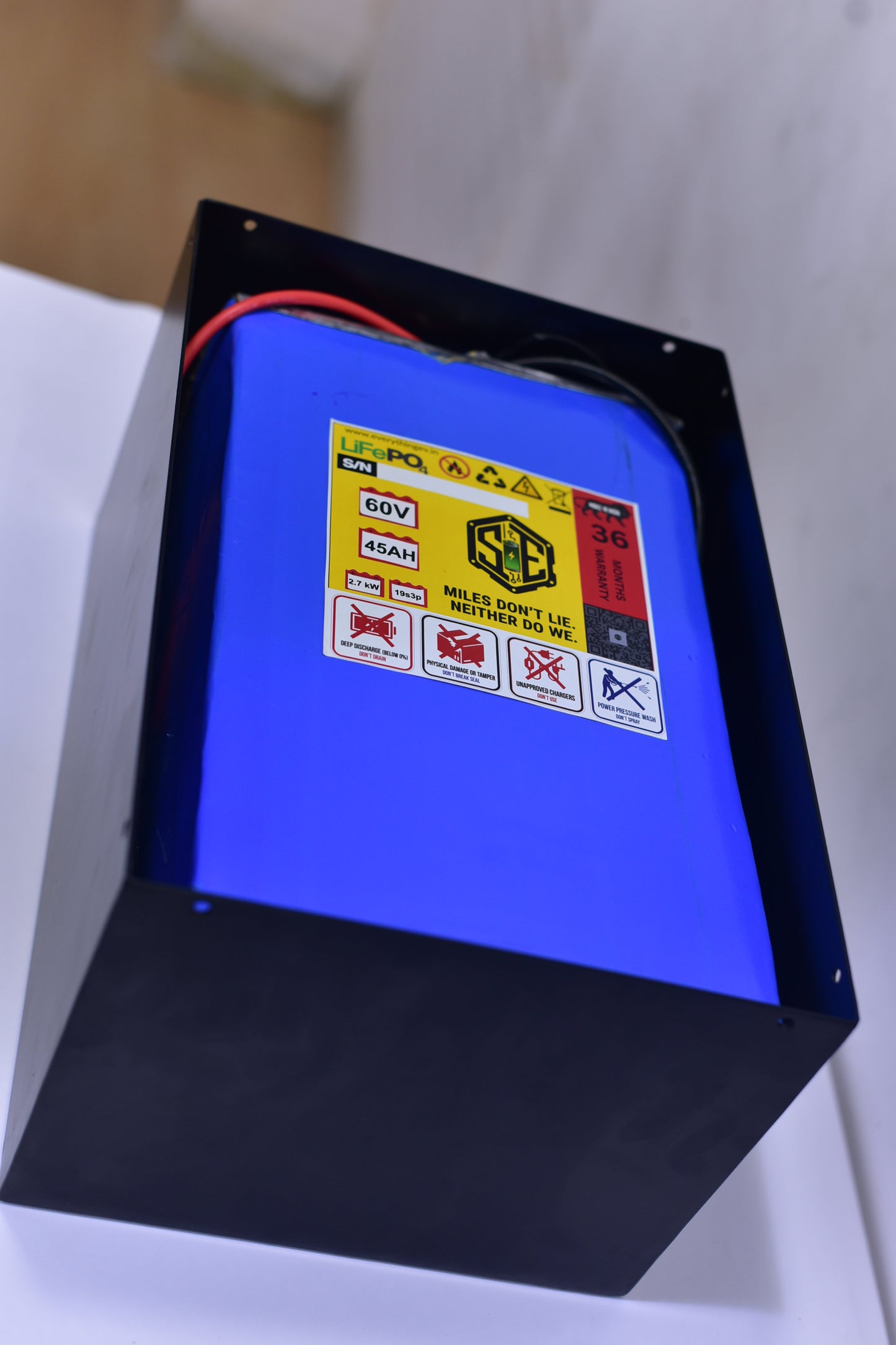 Battery pack 64v45ah