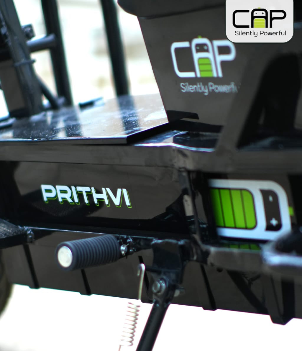 CAP electric Prithvi 2wheel loader