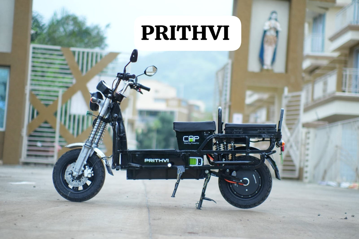 CAP electric Prithvi 2wheel loader